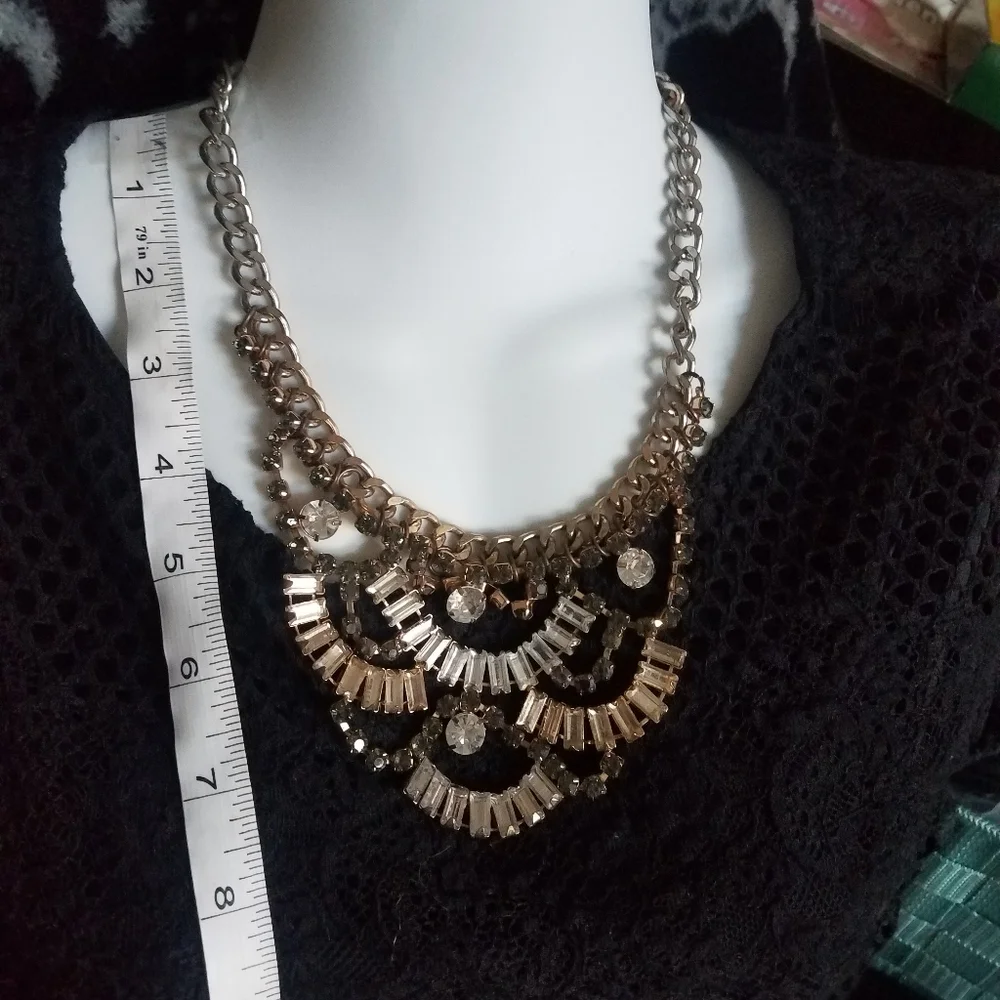 11/$21 Express  Chain and Jewel Necklace - Picture 5 of 5